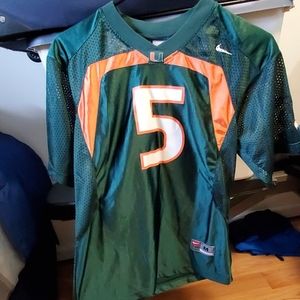 Miami Hurricanes football jersey